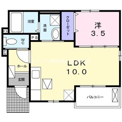 アンドロワ　アンソレイエの物件間取画像